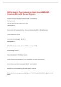 ABFAS boards &lpar;Rearfoot and forefoot&rpar; Exam 2025&sol;2026 &ndash; Complete Q&A with Correct Answers