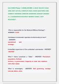 ILE C200 Phase 1 &lpar;2026&rpar; EXAM &vert;&vert; MOST RECENT EXAM  2026-2027 ACTUAL COMPLETE REAL EXAM QUESTIONS AND  CORRECT ANSWERS &lpar;VERIFIED ANSWERS&rpar; ALREADY GRADED  A&plus; &vert; GUARANTEED SUCCESS&excl;&excl; NEWEST EXAM &vert; JUST  RELEASED&excl;&excl;