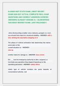 ILLINOIS BOF STATE EXAM &vert;&vert; MOST RECENT            EXAM 2026-2027 ACTUAL COMPLETE REAL EXAM  QUESTIONS AND CORRECT ANSWERS &lpar;VERIFIED  ANSWERS&rpar; ALREADY GRADED A&plus; &vert; GUARANTEED  SUCCESS&excl;&excl; NEWEST EXAM &vert; JUST RELEASED&excl;&excl;