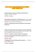 C-EFM VERIFIED EXAM QUESTIONS AND ANSWERS - LATEST VERSION 2026