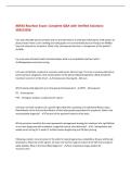 ABFAS Rearfoot & Forefoot Didactics Exam 2025&sol;2026 &ndash; Complete Q&A with Correct Answers