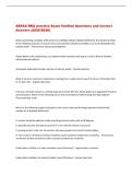 ABFAS RRA practice Exam Verified Questions and Correct Answers &lpar;2025&sol;2026&rpar;