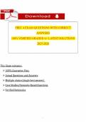 FREC 4 EXAM QUESTIONS WITH CORRECT ANSWERS 100&percnt; VERIFIED GRADED A&plus; LATEST SOLUTIONS 2025-2026