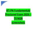 ATI PN Fundamentals  Proctored Exam 2026 &ndash;  70 NGN  screenshots 