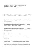 CM 2501 - HEBERT - TEST 2 &vert; QUESTIONS AND ANSWERS &vert; 100&percnt; CORRECT&period;
