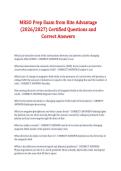 MRSO Prep Exam from Rite Advantage &lpar;2026&sol;2027&rpar; &ndash; Certified Questions and Correct Answers Study Guide