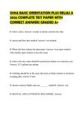 OSHA BASIC ORIENTATION PLUS RELIAS A 2026 COMPLETE TEST PAPER WITH CORRECT ANSWERS GRADED A&plus;