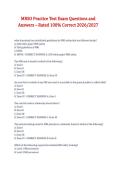 MRSO Practice Test Exam &lpar;2026&sol;2027&rpar; &ndash; Questions and Answers Rated 100&percnt; Correct Study Guide