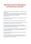 MRSO Exam Prep &lpar;2026&sol;2027&rpar; &ndash; Certified Questions and Verified Answers Study Guide