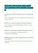 PATH INTL CTRI ACTUAL EXAM PAPER 2026 QUESTIONS WITH ANSWERS GRADED A&plus;