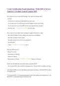 Exam &lpar;elaborations&rpar; Cvent Certification  