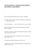 CM 2501 QUIZZES 1-4 - QUESTIONS AND ANSWERS &vert; 2026 UPDATE &vert; 100&percnt; CORRECT&period;