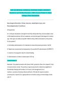 NUR 242 MEDICAL-SURGICAL NURSING EXAM 4 2026&sol;2027 &vert; Questions and Verified Answers &vert; 100&percnt; Correct Grade A &vert; Galen College &vert; Pass Guaranteed