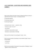 LA 211 MIDTERM - QUESTIONS AND ANSWERS 100&percnt; CORRECT&period;