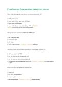 Exam &lpar;elaborations&rpar; Cvent Sourcing  
