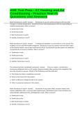 ASE Test Prep - A7 Heating and Air Conditioning - Practice Test &num;1 Questions and Answers