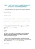Exam &lpar;elaborations&rpar; D027 PRACTICE  