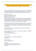PASSMEDICINE &lpar;PASSMED&rpar; COMPREHENSIVE REVISION 2026&sol;2027 &vert; 100&percnt; VERIFIED EXAM QUESTIONS & ANSWERS &vert; LATEST UPDATED