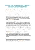 Exam &lpar;elaborations&rpar; D027 WGU 