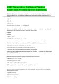 ASE-Automotive Collision Practice Exam and Already Solved Solutions&period;