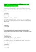 ASE -G1 Practice Test Questions and All Correct Answers&period;
