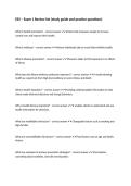 ESS &ndash; Exam 1 Review Set &lpar;study guide and practice questions&rpar;