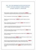 WGU - D291 PRE-ASSESSMENT REVIEW QUESTIONS AND CORRECT DETAILED ANSWERS &lpar;VERIFIED ANSWERS&rpar; &vert;ALREADY GRADED A&plus;&vert;&vert;BRAND NEW
