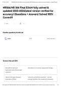 NR566&sol;NR 566 Final EXAM fully solved & updated 2025-2026&lpar;latest version verified for accuracy&rpar; &lpar;Questions &plus; Answers&rpar; Solved 100&percnt; Correct&excl;&excl;