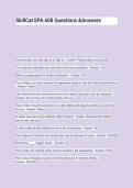 SkillCat EPA 608 Questions &Answers