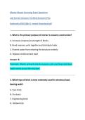 Master Mason Licensing Exam Questions  and Correct Answers Verified Answers&rpar; Plus  Rationales 2026 Q&A &vert; instant Download pdf