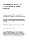 CITI TRAINING PRACTICE PACK 2026 SOLVED QUESTION SET PREMIUM RESOURCE