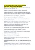 NJ BOATING UPDATED COMPREHENSIVE EXAM QUESTIONS AND ANSWERS MARKED