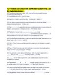 NJ BOATERS 2026 REVISION EXAM TEST QUESTIONS AND ANSWERS MARKED