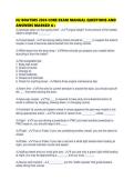 NJ BOATERS 2026 CORE EXAM MANUAL QUESTIONS AND ANSWERS MARKED