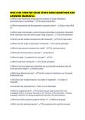WGU C182 UPDATED EXAM STUDY GUIDE QUESTIONS AND ANSWERS MARKED