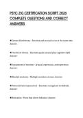 PSYC 210 TRAINING STUDY SHEET 2026 UPDATED QUESTIONS AND ANSWERS