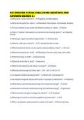 955 UPDATED ACTUAL FINAL PAPER QUESTIONS AND ANSWERS MARKED