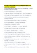 955 UPDATED COMPREHENSIVE EXAM QUESTIONS AND ANSWERS MARKED