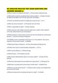 955 UPDATED PRACTICE TEST EXAM QUESTIONS AND ANSWERS MARKED