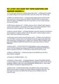 955 LATEST 2026 EXAM TEST PAPER QUESTIONS AND ANSWERS MARKED