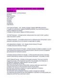 SCHM 2301 UPDATED QUESTIONS AND ANSWERS MARKED