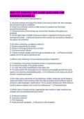 NIGP CPP UPDATED TEST PAPER QUESTIONS AND ANSWERS MARKED