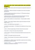 CPOA UPDATED STUDY GUIDE QUESTIONS AND ANSWERS MARKED