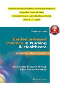 Test Bank for Evidence-Based Practice in Nursing & Healthcare&colon; A Guide to Best Practice 5th Edition &lpar;Melnyk&comma; 2023&rpar;&comma; Chapter 1-23 &vert; All Chapters&period;