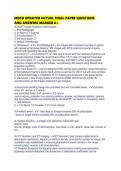 MDCB UPDATED ACTUAL FINAL PAPER QUESTIONS AND ANSWERS MARKED