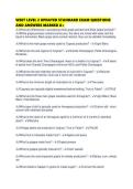 WSET LEVEL 2 UPDATED STANDARD EXAM QUESTIONS AND ANSWERS MARKED 
