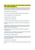 WSET LEVEL 2 UPDATED TEST EXAM MANUAL QUESTIONS AND ANSWERS MARKE