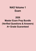 NAO Volume 1 Optics Study Guide & Exam Prep Notes PDF