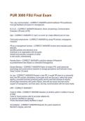 PUR 3000 Questions And Answers Rated A&plus; New Update Assured Satisfaction