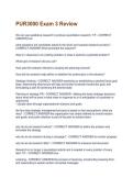 PUR3000 Exam 3 Review Questions And Answers &vert; 2026 Updated Solutions &vert; 100&percnt; Correct Answers